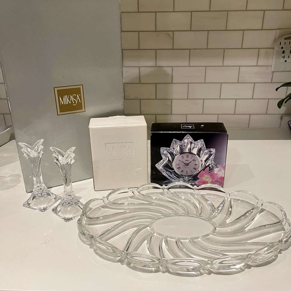 Mikasa Crystal Bundle
